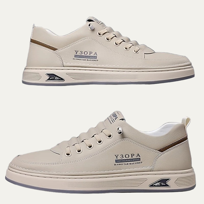 Men's Stylish Genuine Leather Sneakers