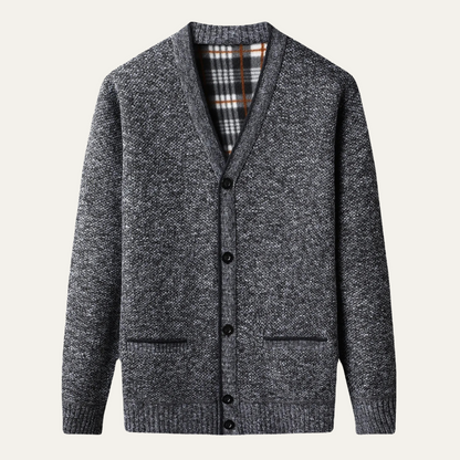Men's Fit Knit Sweater Cardigan