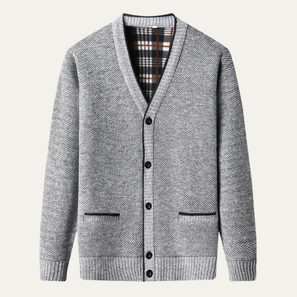 Men's Fit Knit Sweater Cardigan