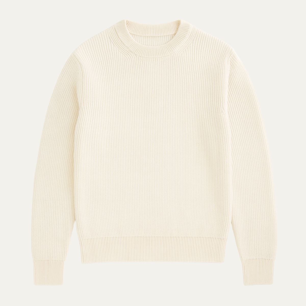 Classic Fit Men's Ribbed Sweater