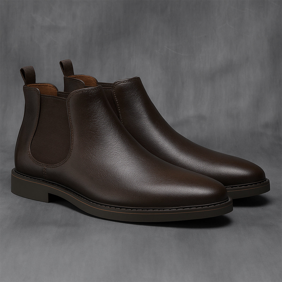 Luxury Leather Ankle Boots for Men