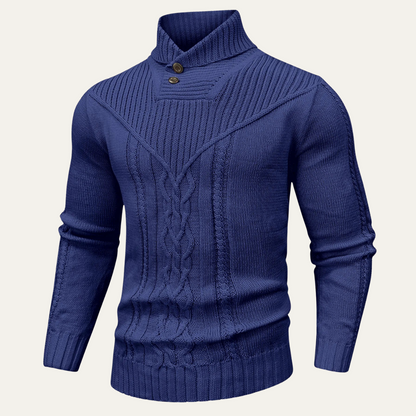 Men's Crew Neck Thick Knit Jumper