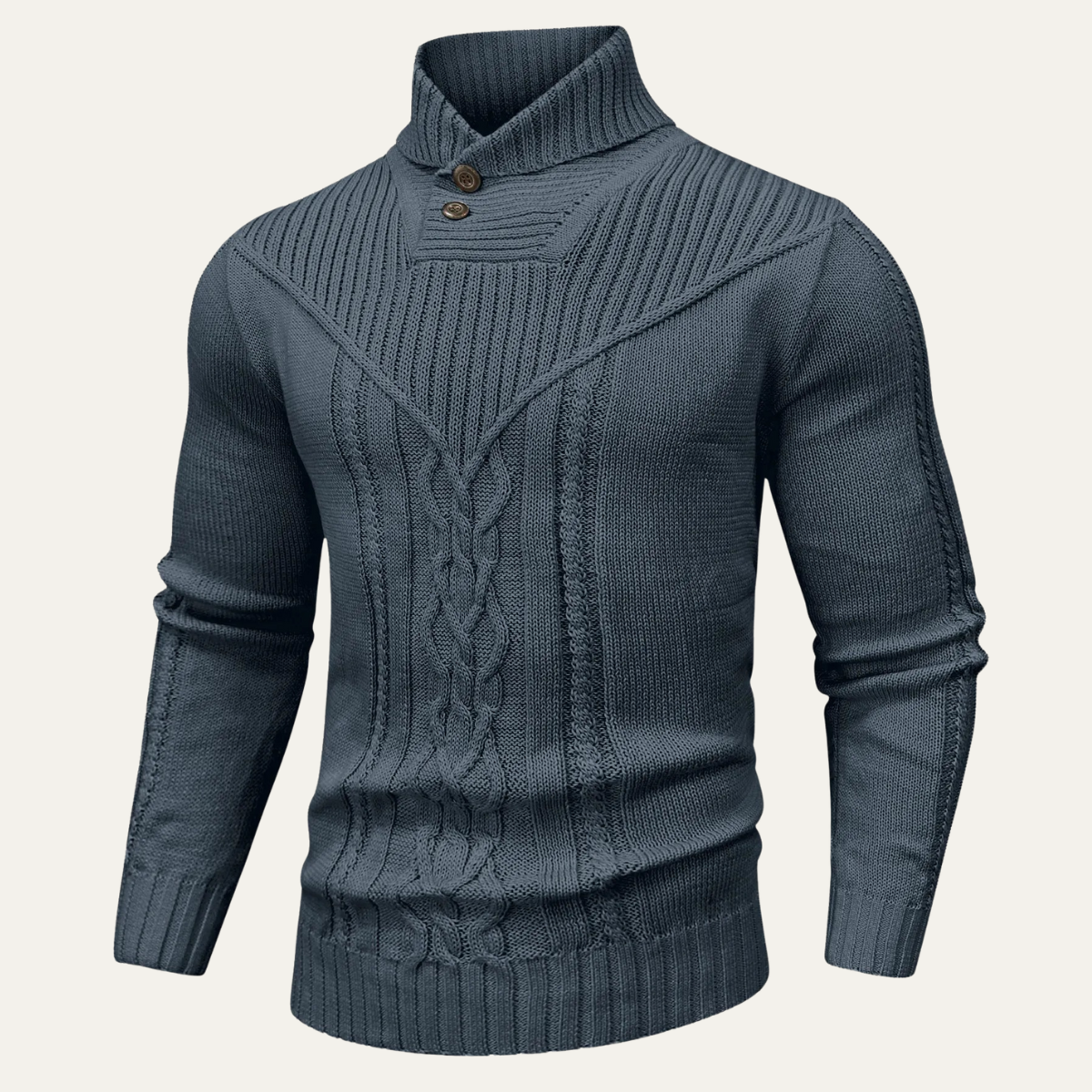 Men's Crew Neck Thick Knit Jumper