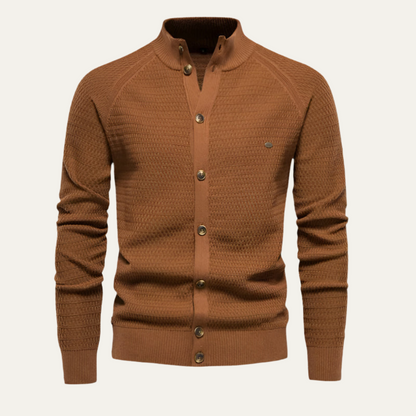 Men's Soft Chunky Knit Cardigan