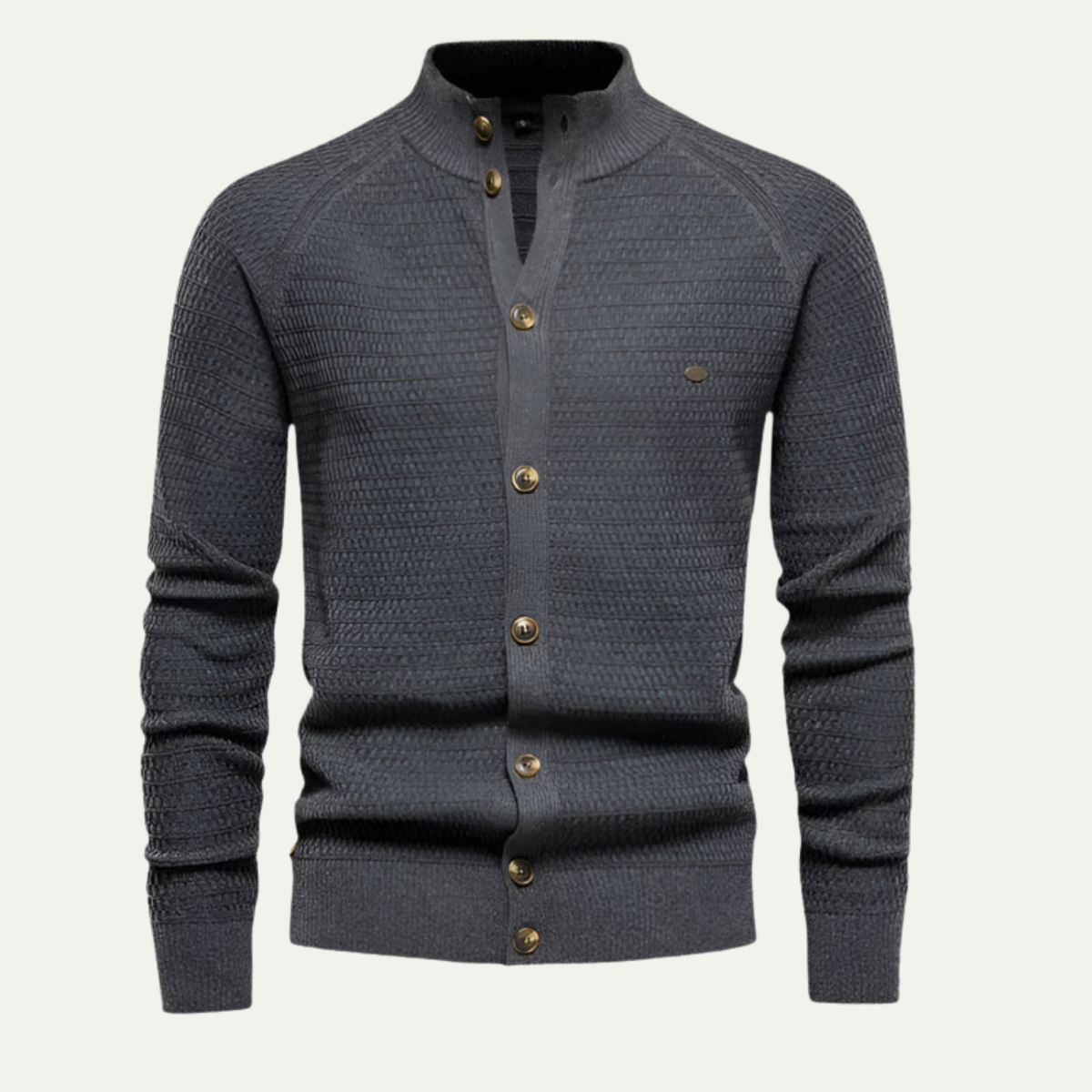 Men's Soft Chunky Knit Cardigan