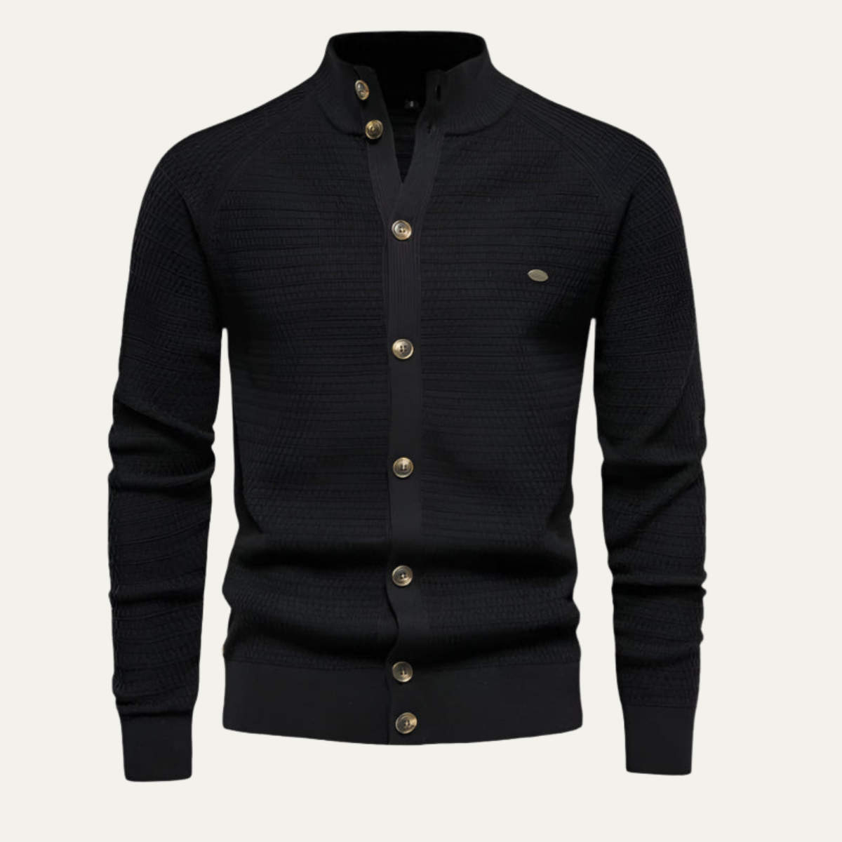Men's Soft Chunky Knit Cardigan