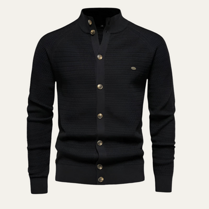 Men's Soft Chunky Knit Cardigan