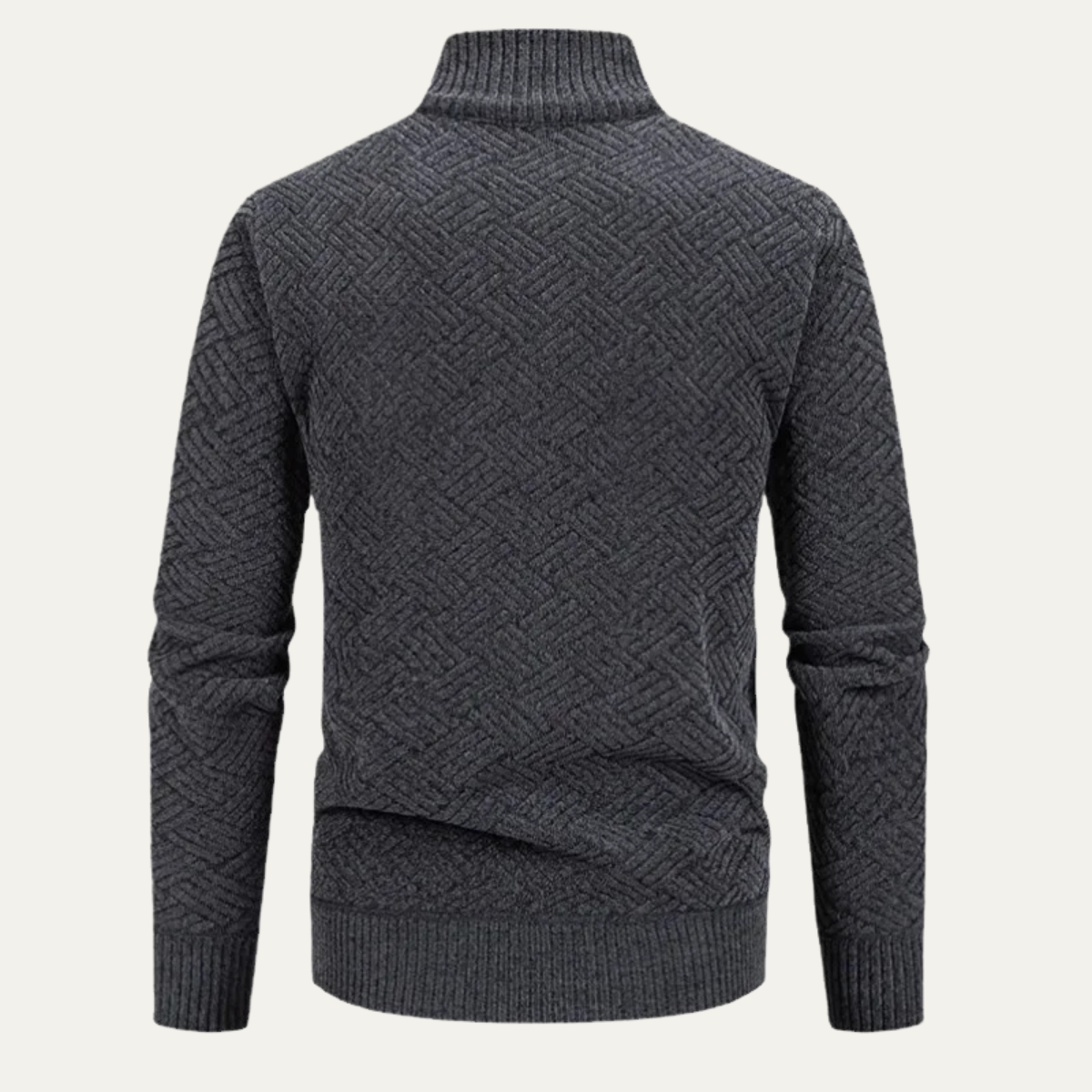 Men's Warm Crew Neck Pullover Jacket