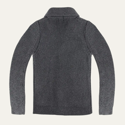 Men's Thick Knit Crew Neck Sweater