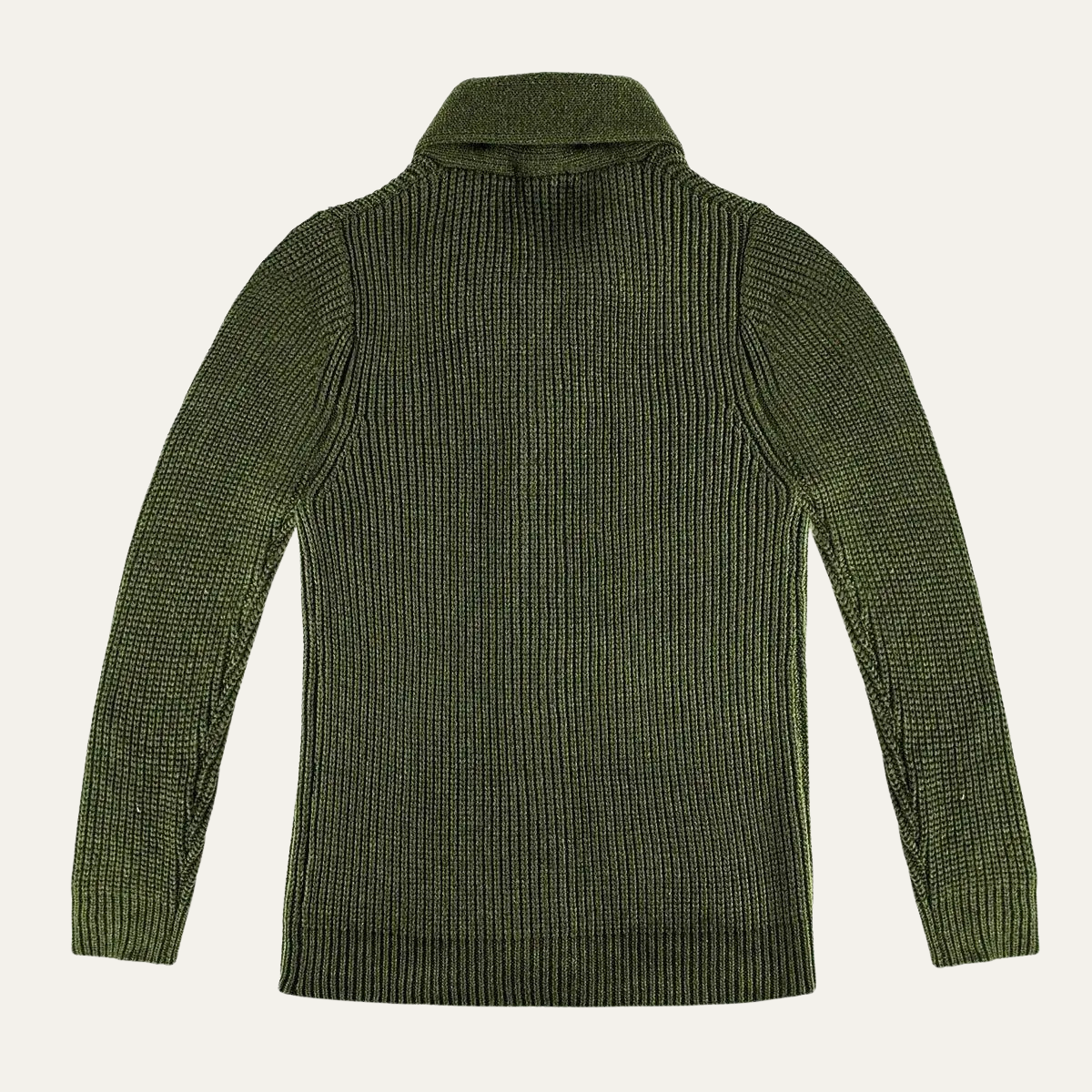 Men's Thick Knit Crew Neck Sweater