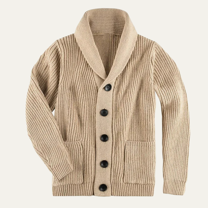 Men's Thick Knit Crew Neck Sweater