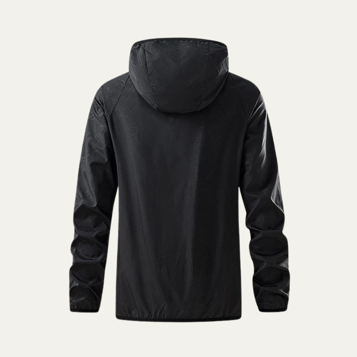 Men's Water Resistant Hooded Wind Jacket