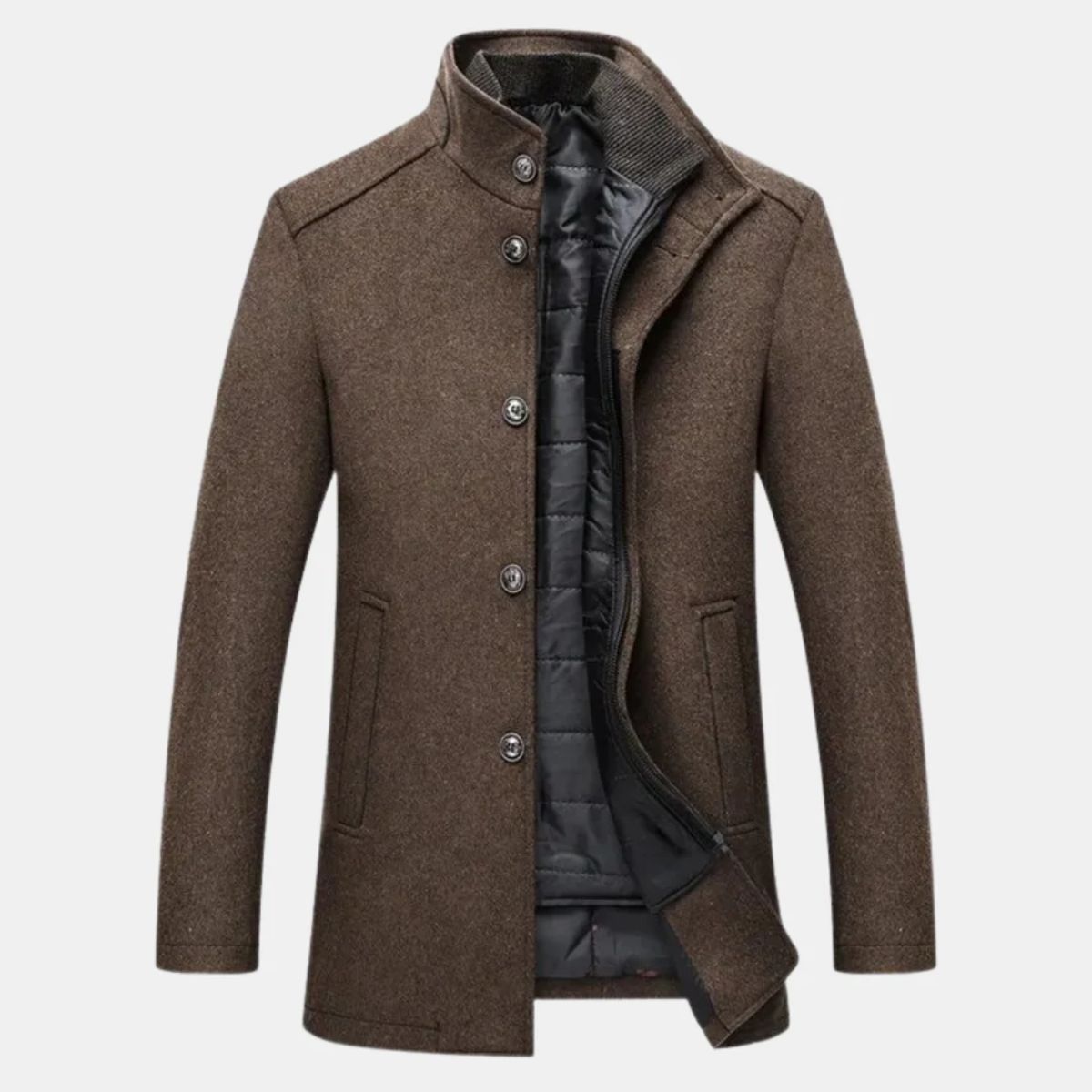 Warm Padded Inner Jacket Coat - OutfitLondon