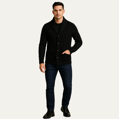 Men's Soft Chunky Knit Sweater