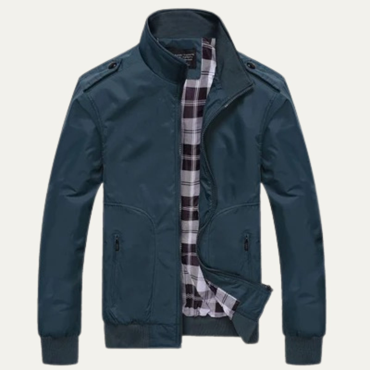 Men's Slim Fit Vintage Bomber Coat