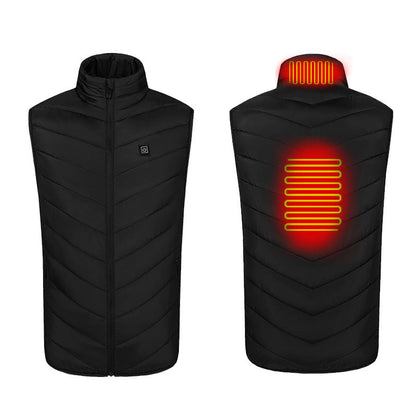 Warm Adjustable Heat Vest for Men - OutfitLondon