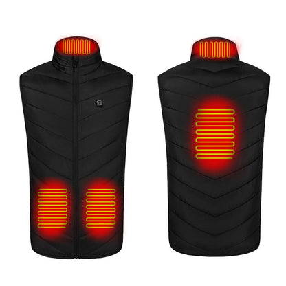 Warm Adjustable Heat Vest for Men