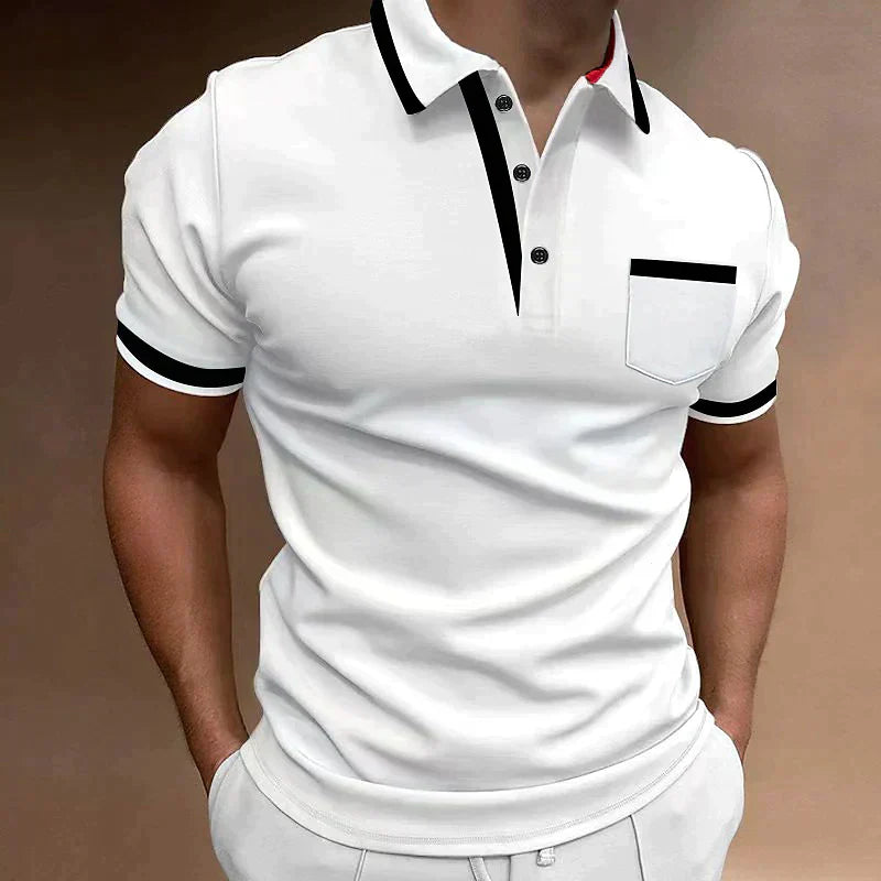 Thyrone Men's Classic Polo Shirt Cotton - OutfitLondon