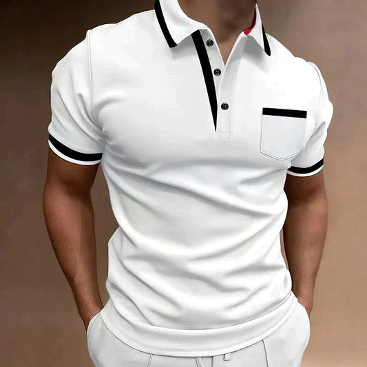 Thyrone Men's Classic Polo Shirt Cotton - OutfitLondon