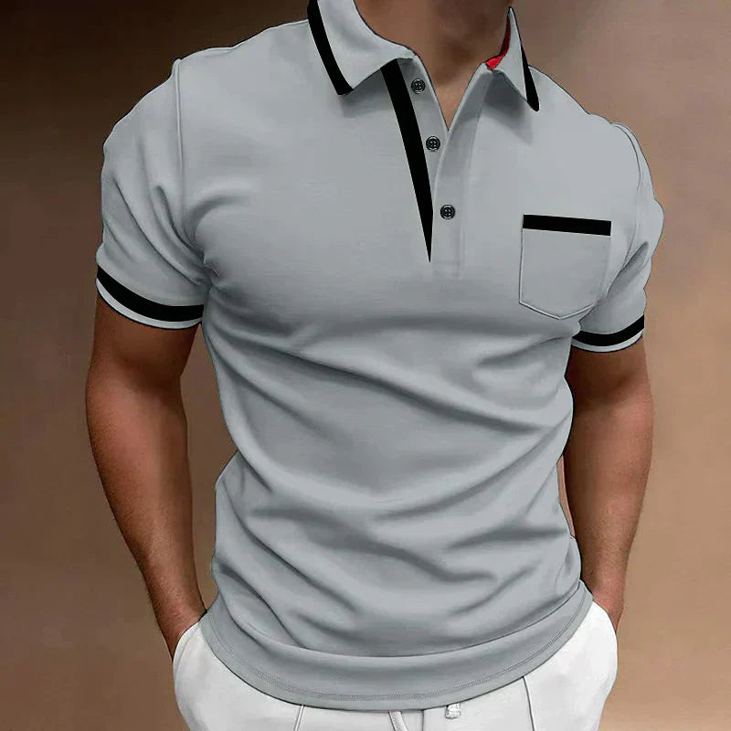 Thyrone Men's Classic Polo Shirt Cotton