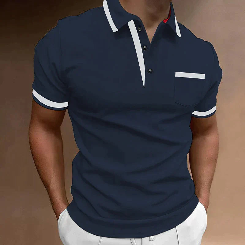 Thyrone Men's Classic Polo Shirt Cotton