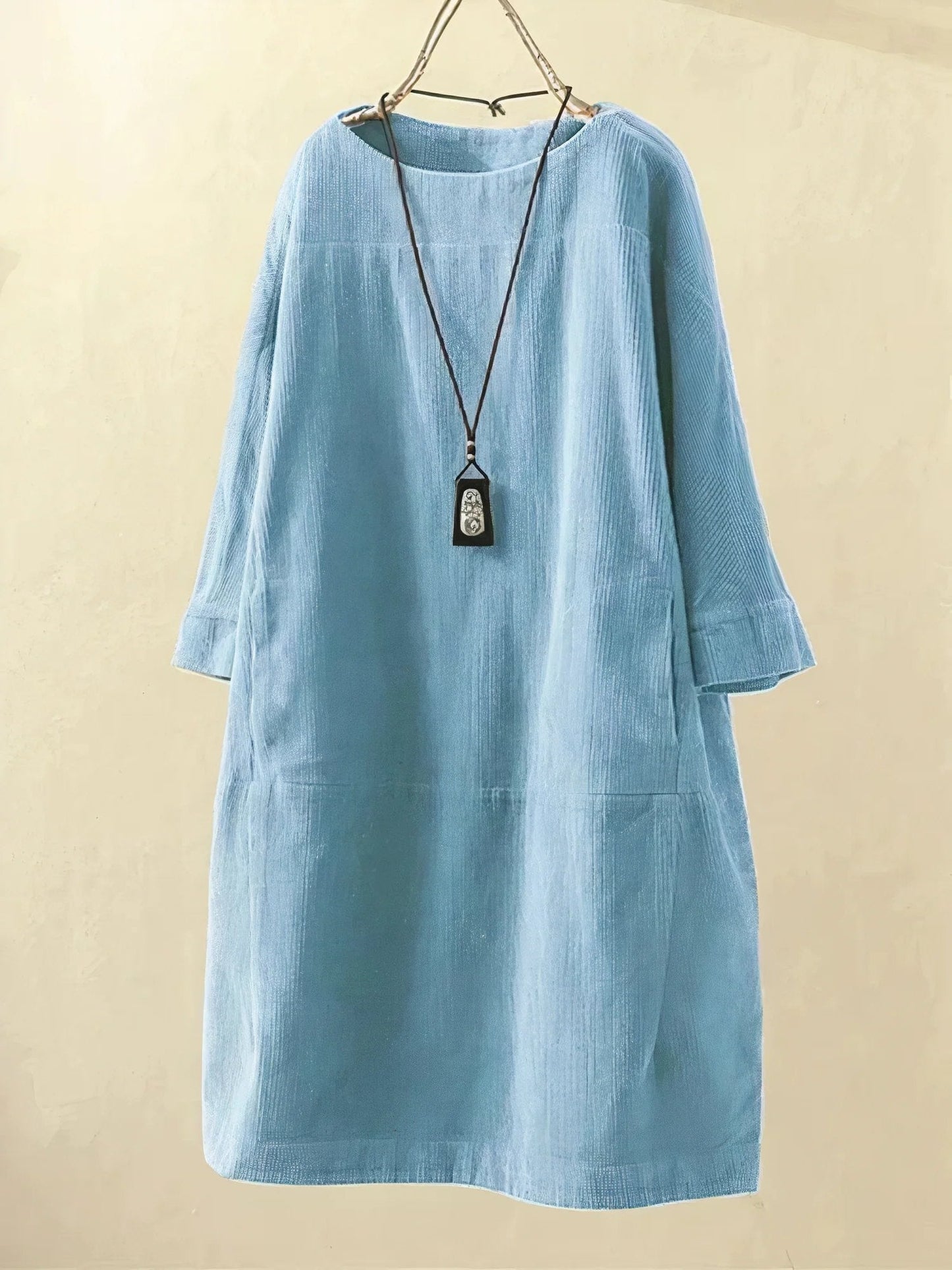 Warm Ladies Knee Length Winter Dress
