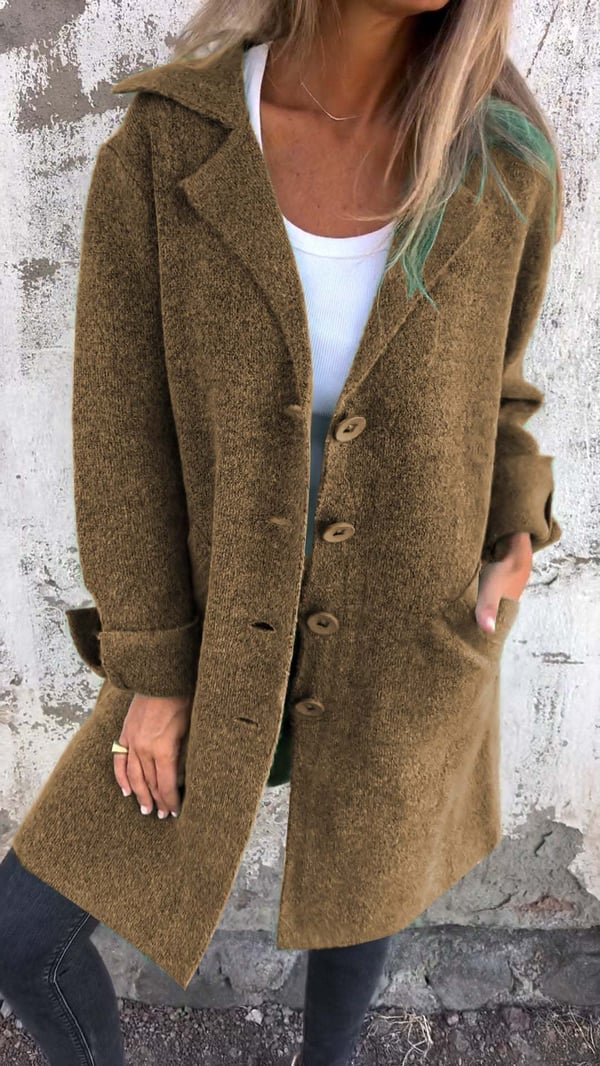 Warm Women's Winter Long Overcoat