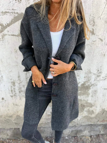 Warm Women's Winter Long Overcoat