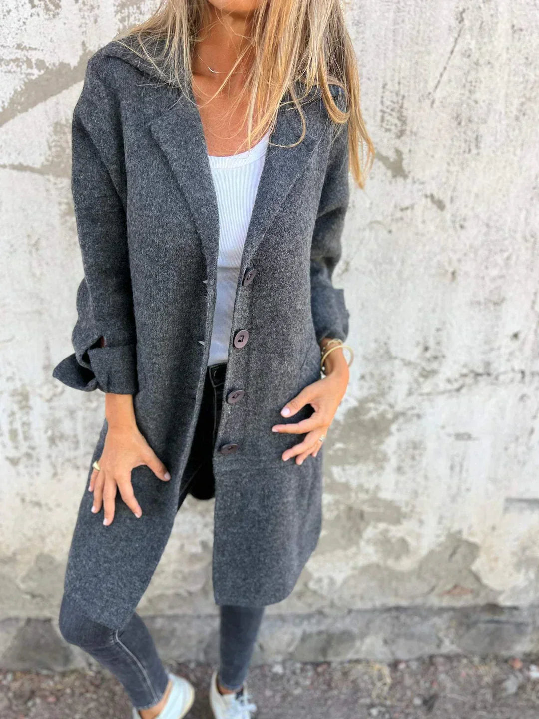 Warm Women's Winter Long Overcoat