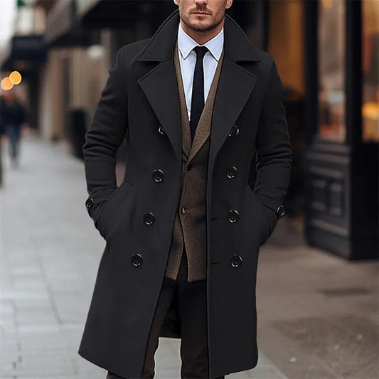 Timo | Traditional Mens Coat - Warm Classic Winter Fashion - OutfitLondon