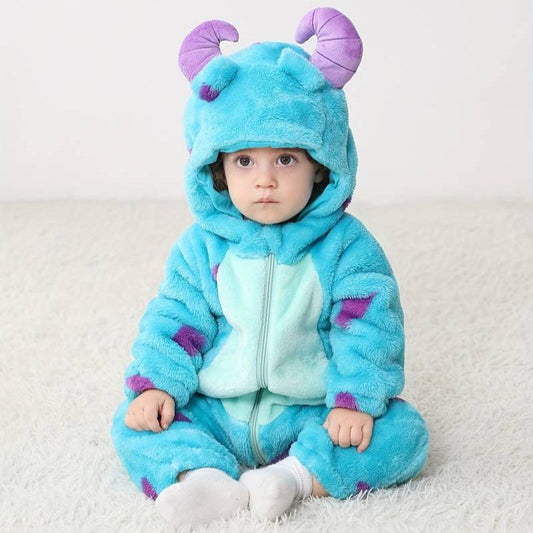 Cozy Baby Onesie Cute Animal Design - OutfitLondon