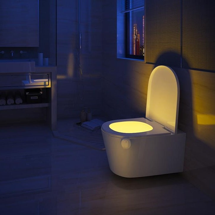 Motion Activated Toilet Bowl Nightlight - OutfitLondon