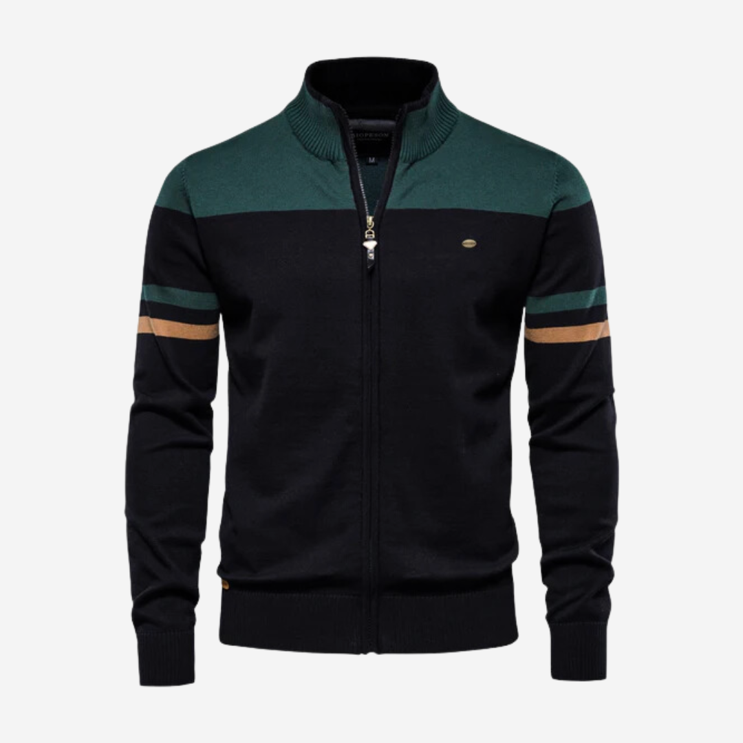 Men's Athletic Zip Up Sweater