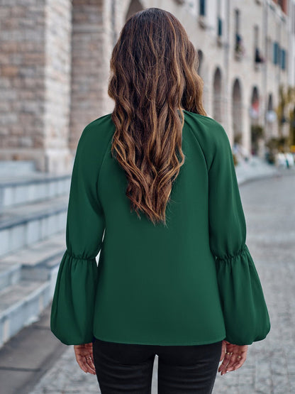 Comfortable V Neck Relaxed Fit Women's Top