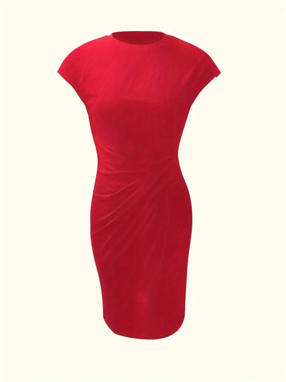 Elegant Women's Party Midi Dress