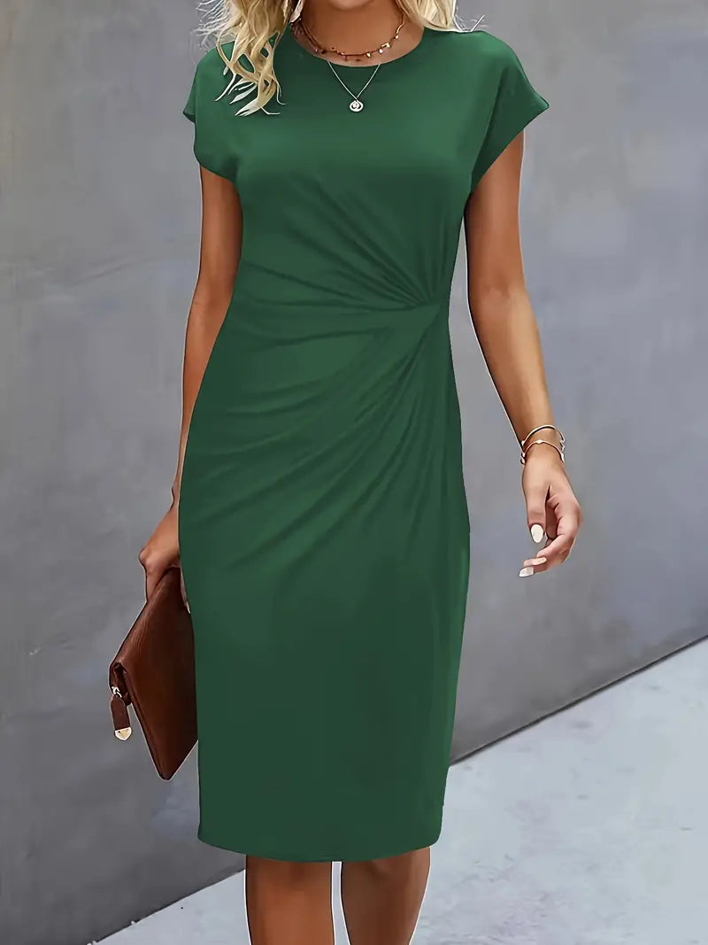 Elegant Women's Party Midi Dress
