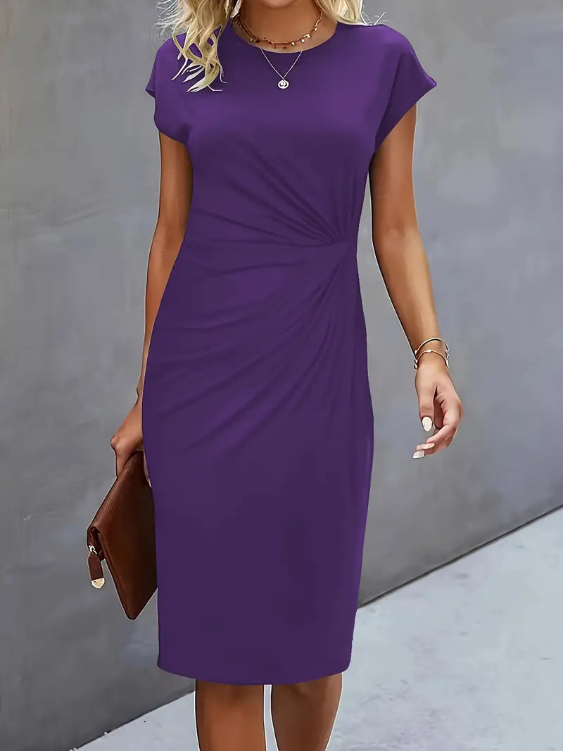 Elegant Women's Party Midi Dress