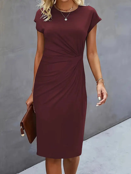 Elegant Women's Party Midi Dress