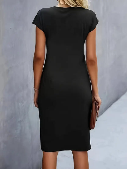 Elegant Women's Party Midi Dress