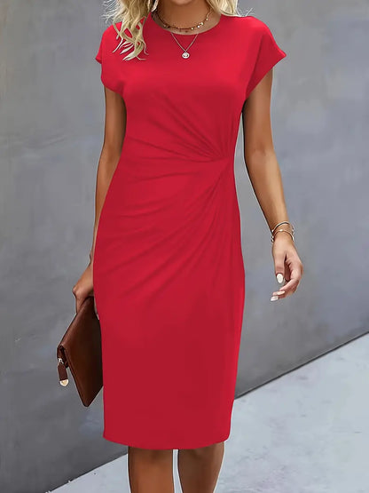 Elegant Women's Party Midi Dress