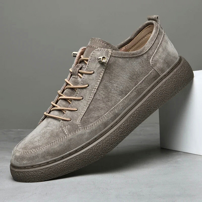 Low Top Sneakers - Lace Up Grip Sole Trainers