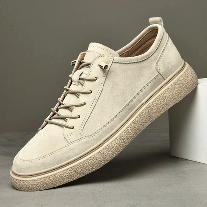 Low Top Sneakers - Lace Up Grip Sole Trainers