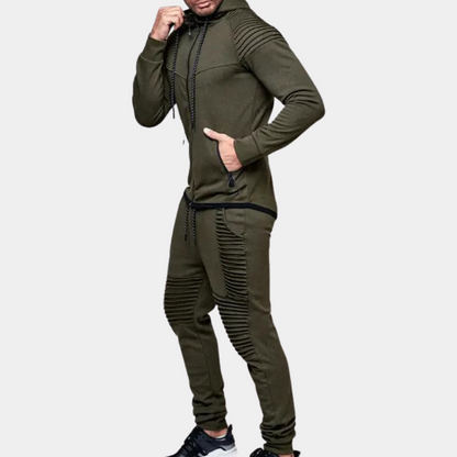 Relaxed Fit Hoodie Tracksuit for Men