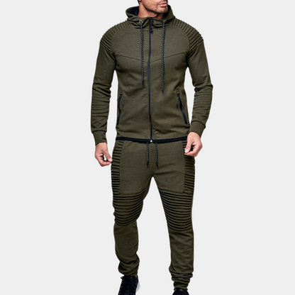 Relaxed Fit Hoodie Tracksuit for Men