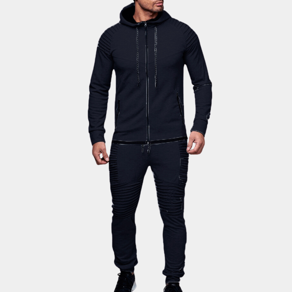 Relaxed Fit Hoodie and Jogger Pants Set