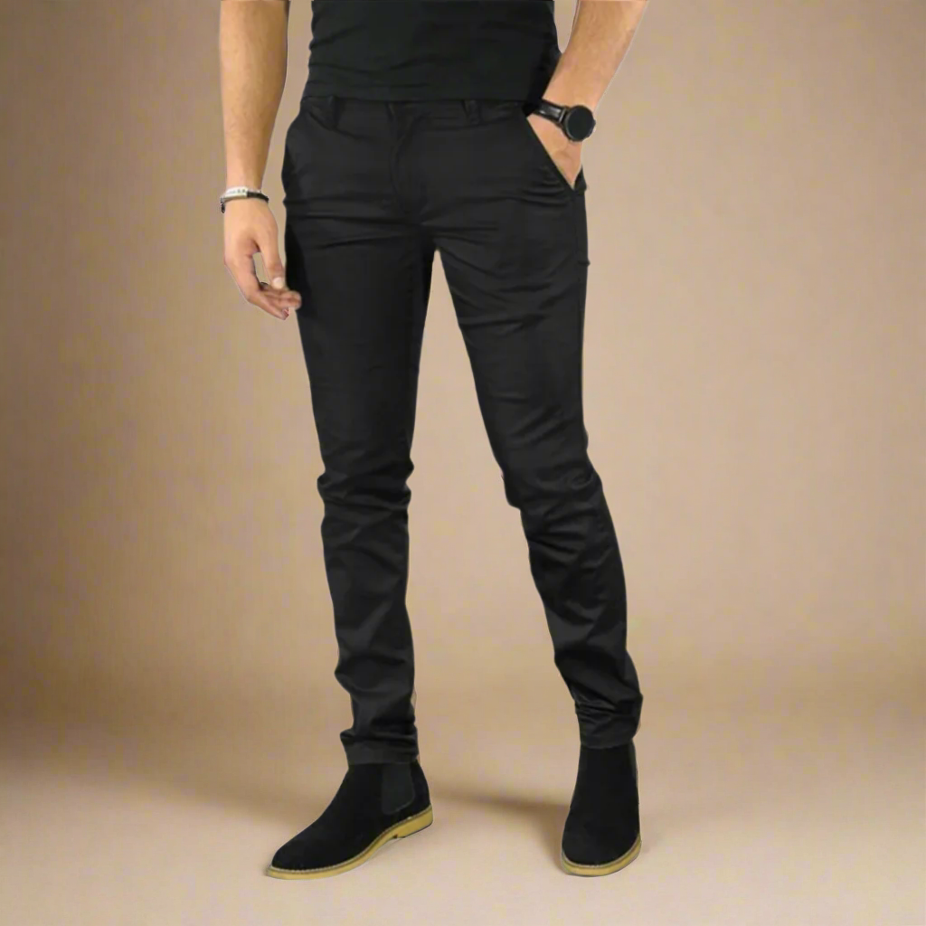 Men's Slim Fit Stretch Chino Pants