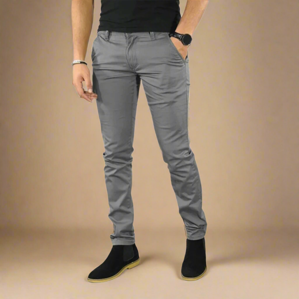 Men's Slim Fit Stretch Chino Pants