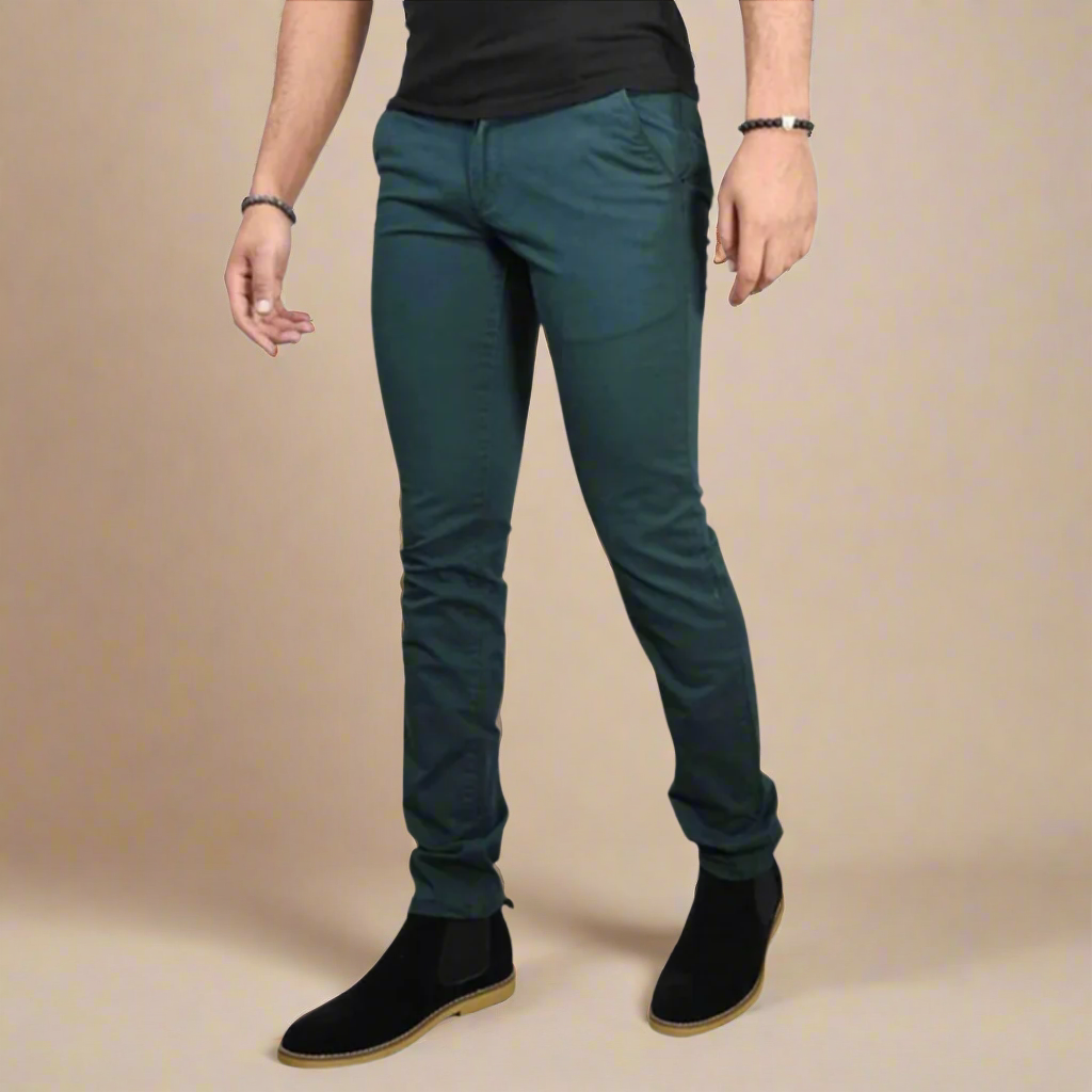 Men's Slim Fit Stretch Chino Pants