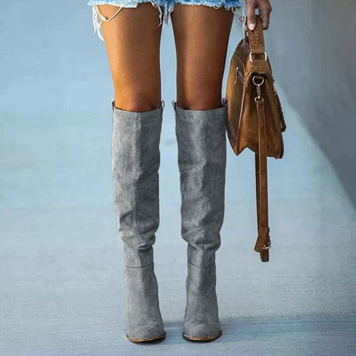 Stylish Ankle Boots with Low Heels for Women