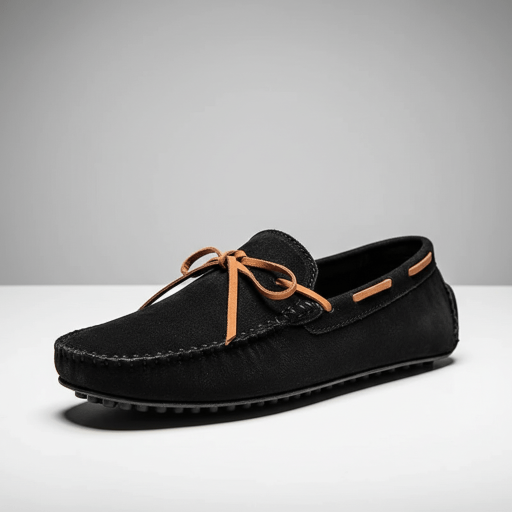 Comfortable Slip On Loafers with Rubber Grip Sole